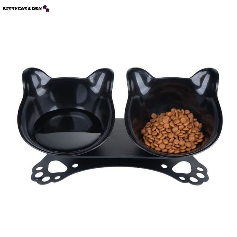 Cat Bowl Stand