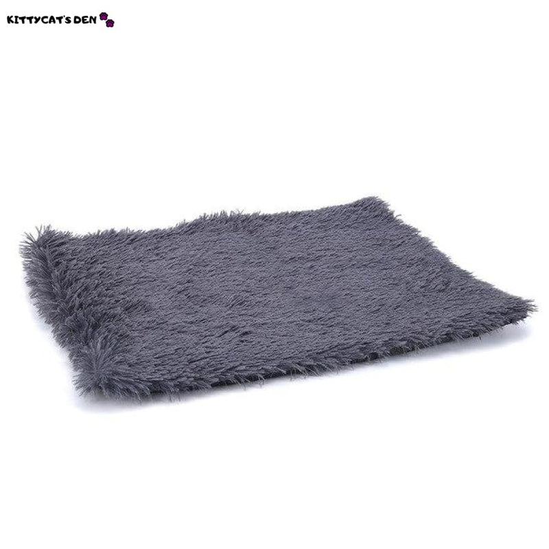 Warm Cat Sleeping Bed/Mat - Dark Gray / XL 70x100 cm / 